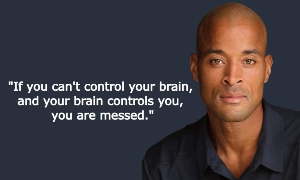 David Goggins Quote on Health