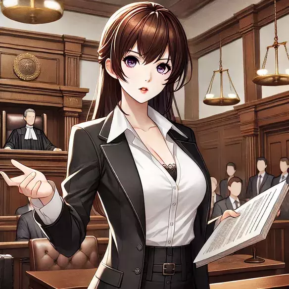 Advocate In court Anime Girl Dp