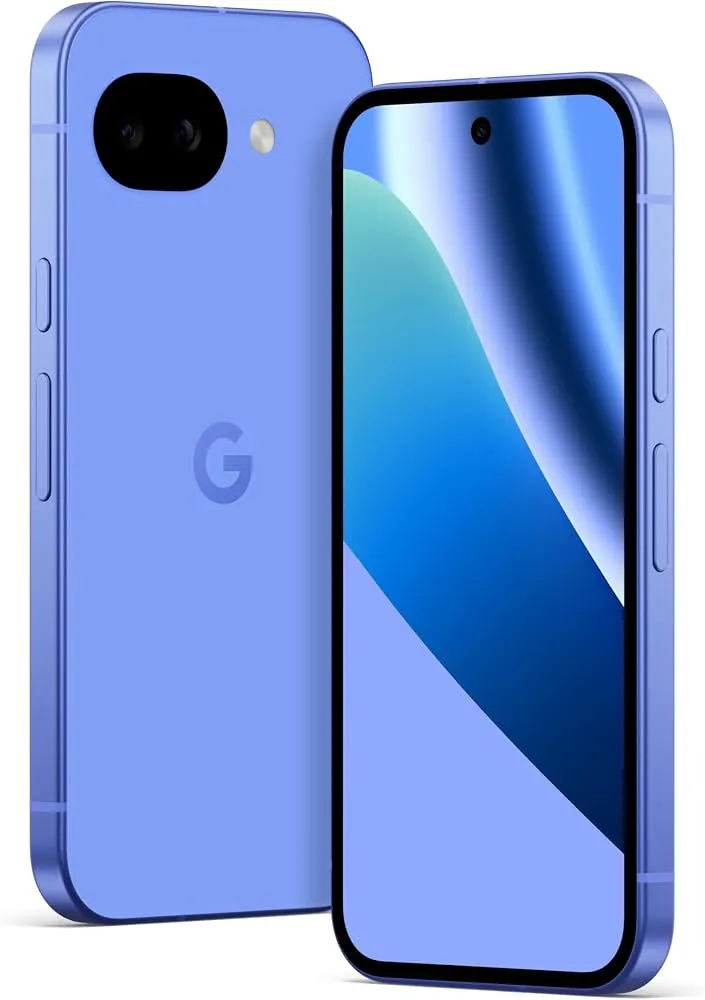 Google Pixel 10a front and camera bar on the back